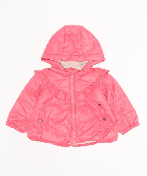 RAGMART（ラグマート）の「サーモライトブルゾン（ナイロンジャケット・キッズ・ピンク/ネイビー・90cm/95cm/80ｃｍ）」の10枚目の写真