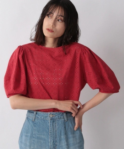 セール カットワークレースブラウス５ｓ シャツ ブラウス Lowrys Farm ローリーズファーム のファッション通販 Zozotown