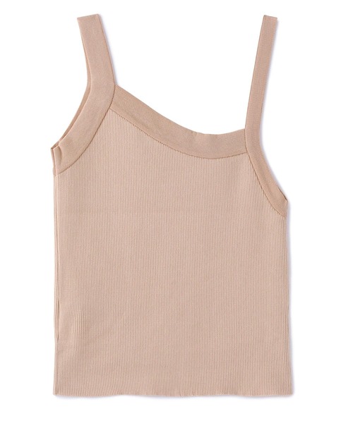 TheOpen Product（ザオープンプロダクト）の「THE OPEN PRODUCT ASYMMETRIC KNIT SLEEVELESS 2 GTO212KT001（ニット/セーター・レディース・ベージュ・1）」の8枚目の写真
