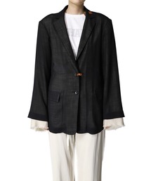 Maison MIHARA YASUHIRO | 【Maison MIHARA YASUHIRO】 シースルーウールジャケット/See Through Wool Jacket(テーラードジャケット)