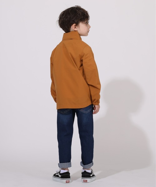 BABYDOLL（ベビードール）の「親子お揃い 通販限定カラーあり ウィンドブレーカー 5829K（ナイロンジャケット・キッズ・バイオレット/マスタード/チェリーピンク/ブラック/モスグリーン/パープル・100cm/110cm/120cm/150cm/90cm/130cm/140cm）」の16枚目の写真