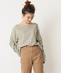 U by SPICK&SPAN | ボートネックBIGボーダープルオーバー◆(Tシャツ/カットソー)