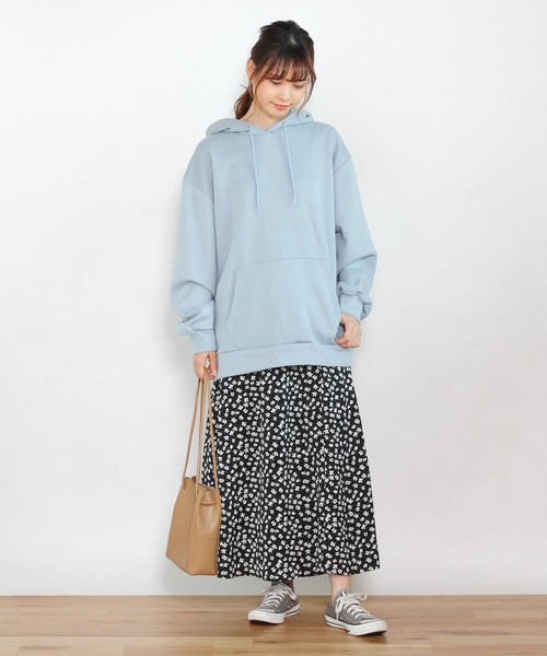 Crisp yours(クリスプユアーズ)の「【WEB限定】フロートフレアスカート(スカート・レディース・ホワイト/ブラック・FREE)」の20枚目の写真