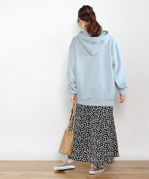 Crisp yours(クリスプユアーズ)の「【WEB限定】フロートフレアスカート(スカート・レディース・ホワイト/ブラック・FREE)」の21枚目の写真