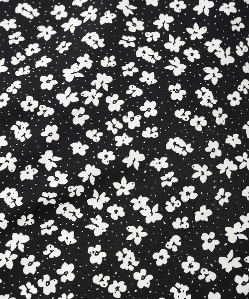 Crisp yours(クリスプユアーズ)の「【WEB限定】フロートフレアスカート(スカート・レディース・ホワイト/ブラック・FREE)」の8枚目の写真