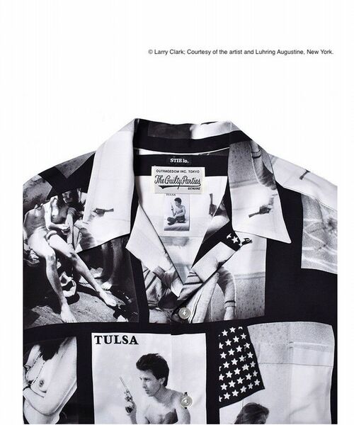 MINEDENIM（マインデニム）の「LARRY CLARK「TULSA」x WACKO MARIA x STIE-LO SH TYPE-2（シャツ/ブラウス・メンズ・ブラック/その他・SMALL/X-LARGE/MEDIUM/LARGE）」の9枚目の写真