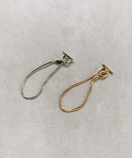 iso（イソ）の「レイヤードスネークチェーンブレスレット（ブレスレット・レディース・シルバー/ゴールド・FREE）」の16枚目の写真