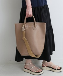 【YOUNG&OLSEN/ヤングアンドオルセン】EMBOSSED LEATHER HAVERSACK◆