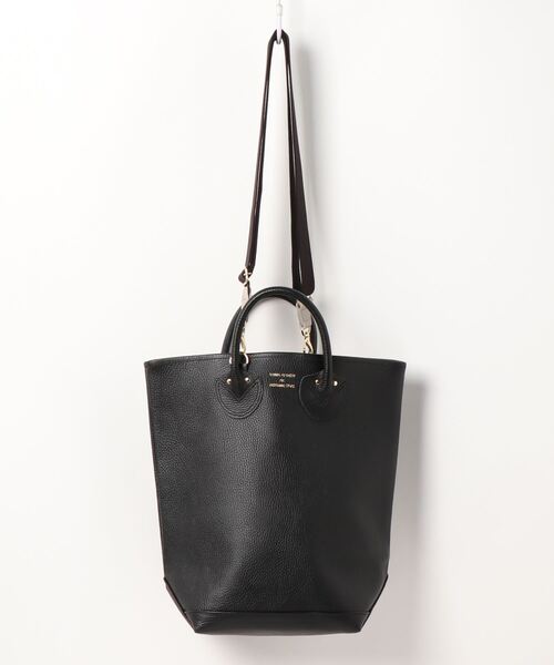 IENA（イエナ）の「【YOUNG&OLSEN/ヤングアンドオルセン】EMBOSSED LEATHER HAVERSACK◆（トートバッグ・レディース・グレー/ブラック・FREE）」の8枚目の写真