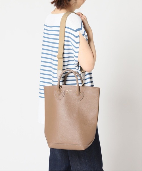 IENA（イエナ）の「【YOUNG&OLSEN/ヤングアンドオルセン】EMBOSSED LEATHER HAVERSACK◆（トートバッグ・レディース・グレー/ブラック・FREE）」の13枚目の写真