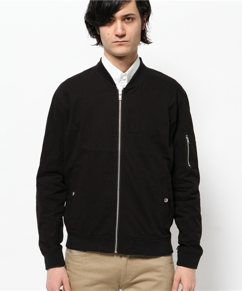 WEGO（ウィゴー）の「WEGO/スタンダードMA-1（ミリタリージャケット・メンズ・ブラック/カーキ/ネイビー/その他1/ホワイト・LARGE/MEDIUM）」の11枚目の写真