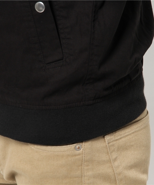 WEGO（ウィゴー）の「WEGO/スタンダードMA-1（ミリタリージャケット・メンズ・ブラック/カーキ/ネイビー/その他1/ホワイト・LARGE/MEDIUM）」の16枚目の写真