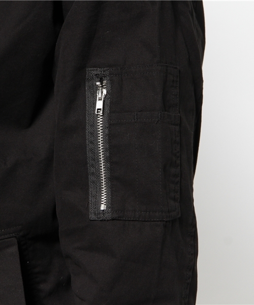 WEGO（ウィゴー）の「WEGO/スタンダードMA-1（ミリタリージャケット・メンズ・ブラック/カーキ/ネイビー/その他1/ホワイト・LARGE/MEDIUM）」の7枚目の写真