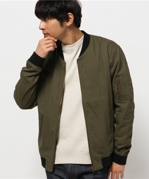 WEGO（ウィゴー）の「WEGO/スタンダードMA-1（ミリタリージャケット・メンズ・ブラック/カーキ/ネイビー/その他1/ホワイト・LARGE/MEDIUM）」の20枚目の写真