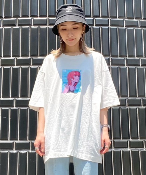 9090（ナインティナインティ）の「【WEB限定】アニメーションプリントTシャツ（Tシャツ/カットソー・メンズ・ホワイト/ブラック・MEDIUM/LARGE）」の20枚目の写真