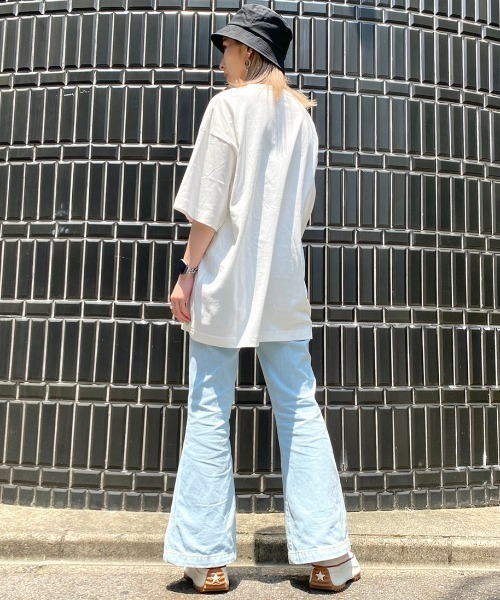 9090（ナインティナインティ）の「【WEB限定】アニメーションプリントTシャツ（Tシャツ/カットソー・メンズ・ホワイト/ブラック・MEDIUM/LARGE）」の8枚目の写真