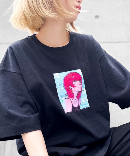 9090（ナインティナインティ）の「【WEB限定】アニメーションプリントTシャツ（Tシャツ/カットソー・メンズ・ホワイト/ブラック・MEDIUM/LARGE）」の5枚目の写真