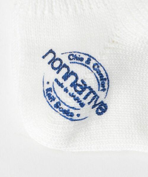 nonnative（ノンネイティブ）の「＜nonnative(ノンネイティブ)＞ DW SOCKS LINE MID/ソックス □□（ソックス/靴下・メンズ・グレー/ベージュ/ネイビー・FREE）」の7枚目の写真