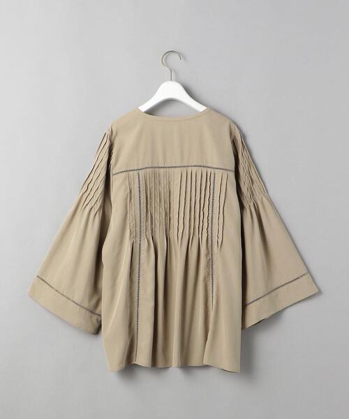 BEAUTY&YOUTH UNITED ARROWS（ビューティーアンドユースユナイテッドアローズ）の「BY ポリエステルレーヨン レースピンタックシャツ（シャツ/ブラウス・レディース・ブラック/イエロー/ナチュラル・FREE）」の21枚目の写真