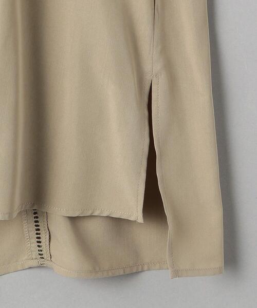 BEAUTY&YOUTH UNITED ARROWS（ビューティーアンドユースユナイテッドアローズ）の「BY ポリエステルレーヨン レースピンタックシャツ（シャツ/ブラウス・レディース・ブラック/イエロー/ナチュラル・FREE）」の18枚目の写真