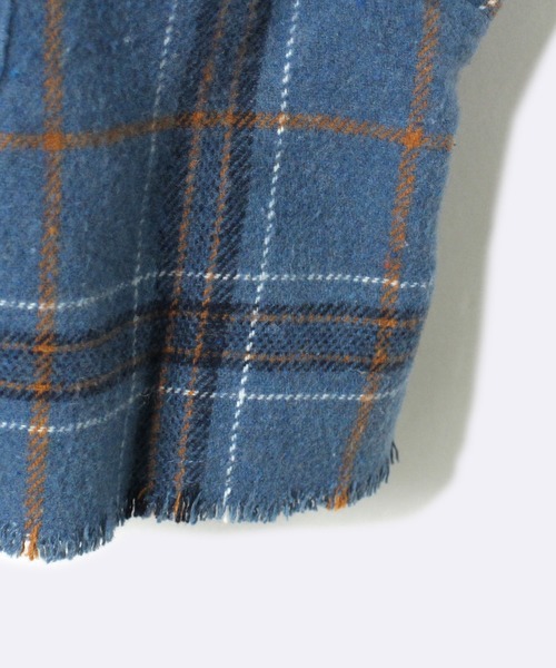 one way（ワンウェイ）の「【oneway Jeans】フリンジチェックシャツ（シャツ/ブラウス・レディース・ライトブルー/ブラック/ベージュ/ブラック系その他・FREE）」の18枚目の写真