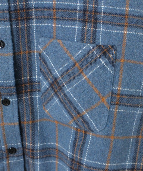 one way（ワンウェイ）の「【oneway Jeans】フリンジチェックシャツ（シャツ/ブラウス・レディース・ライトブルー/ブラック/ベージュ/ブラック系その他・FREE）」の20枚目の写真