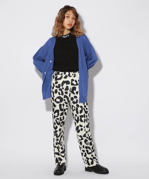 PBLIM(ページボーイリム)の「【PAGEBOYLIM】カットイージースラックス2(スラックス・レディース・ブラック/グリーン/オレンジ/レオパード/ロイヤルブルー/ホワイト系その他・MEDIUM/LARGE)」の10枚目の写真