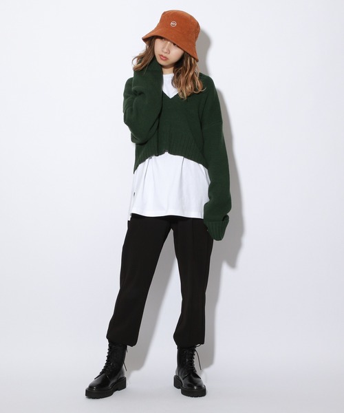 PBLIM(ページボーイリム)の「【PAGEBOYLIM】カットイージースラックス2(スラックス・レディース・ブラック/グリーン/オレンジ/レオパード/ロイヤルブルー/ホワイト系その他・MEDIUM/LARGE)」の17枚目の写真