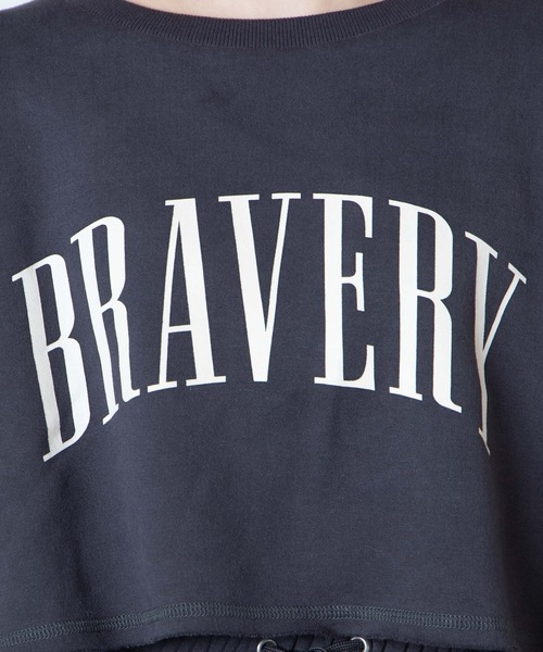 DuKKah（デュカ）の「Dukkah/ボリュームスリーブショートスウェット（スウェット・レディース・杢グレー/スミクロ/オートミール/ホワイト/グリーン/ブラック系その他・X-SMALL）」の11枚目の写真