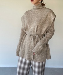 杢ストレッチ糸アンサンブルベストセット