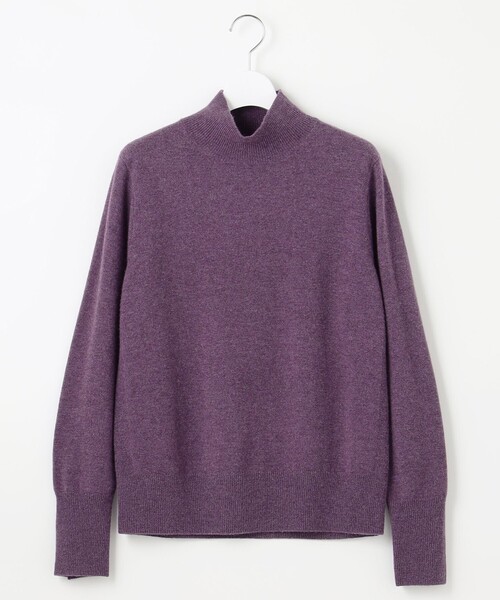 J.PRESS Ladies(J.プレス レディス)の「【洗える】AIR WOOL ハイネック ニット(ニット/セーター・レディース・ダルブルー系/パープル系/ベージュ系/グレー系/ダークブラウン系/ブラック系・SMALL)」の20枚目の写真