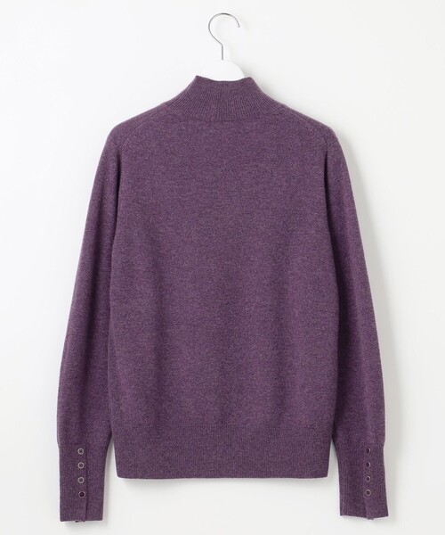 J.PRESS Ladies(J.プレス レディス)の「【洗える】AIR WOOL ハイネック ニット(ニット/セーター・レディース・ダルブルー系/パープル系/ベージュ系/グレー系/ダークブラウン系/ブラック系・SMALL)」の12枚目の写真