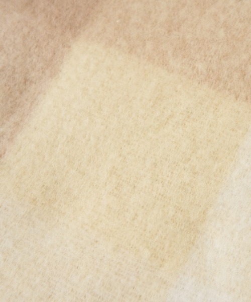 COLONY 2139（コロニートゥーワンスリーナイン）の「起毛ウールライクチェック柄マフラー（マフラー・レディース・グリーン/イエロー/パープル・FREE）」の6枚目の写真