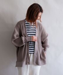 MANASTASH | MANASTASH/マナスタッシュ　W's SNUGGLE SNUG THERMAL CARDIGAN　ウィメンズ　スナッグサーマルカーディガン(カーディガン/ボレロ)
