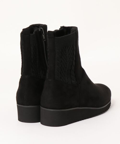 セール】バックニットショートブーツ（ブーツ）｜unity（ユニティ）の