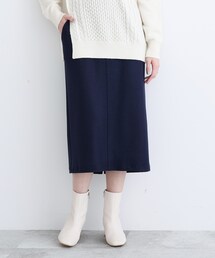 INDIVI | 【otonaMUSE 1月号掲載商品】ウォッシャブルウール ポケットデザインストレートスカート(スカート)