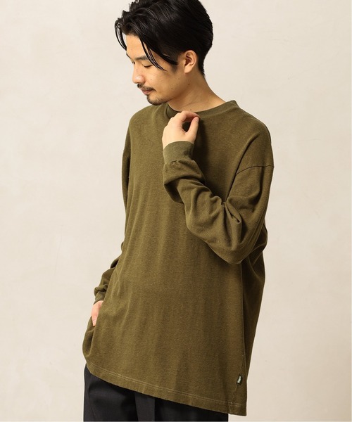 PHATEE（ファッティー）の「【Phatee / ファッティー】 別注Hempカットソー（Tシャツ/カットソー・メンズ・ネイビー/カーキ・MEDIUM/LARGE/X-LARGE）」の2枚目の写真