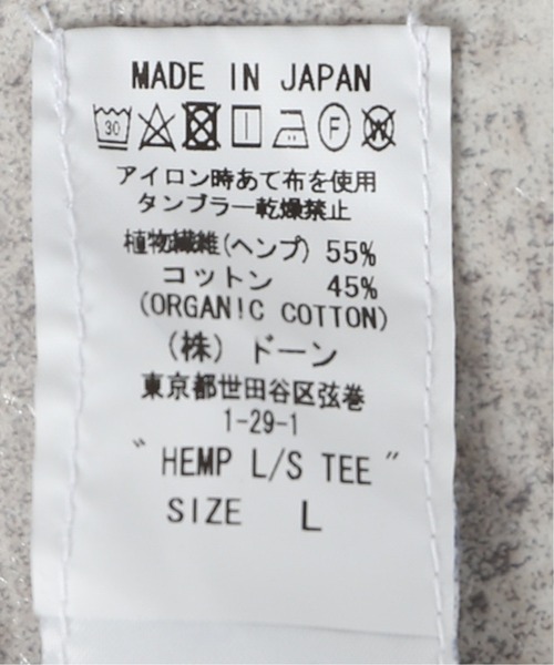 PHATEE（ファッティー）の「【Phatee / ファッティー】 別注Hempカットソー（Tシャツ/カットソー・メンズ・ネイビー/カーキ・MEDIUM/LARGE/X-LARGE）」の22枚目の写真