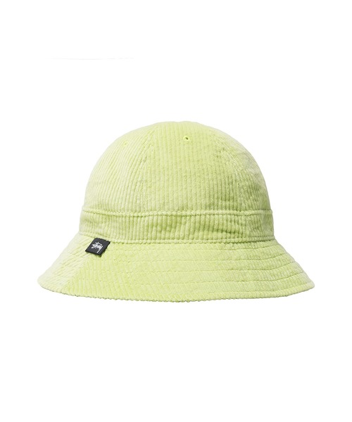 【STUSSY / ステューシー】Corduroy Bell Cap STUSSY / CORDUROY BELL CAP / BLACK | Sophomore
