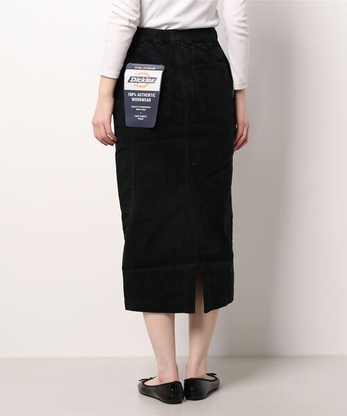 Dickies(ディッキーズ)の「【DICKIES/ディッキーズ】コーデュロイワークスカート(スカート・レディース・ブラック/アイボリー/ブラウン系その他・MEDIUM/LARGE)」の5枚目の写真