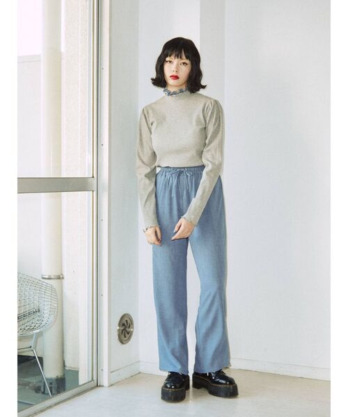 jouetie（ジュエティ）の「パワショルテレコトップス（Tシャツ/カットソー・レディース・ブラック/パープル/グリーン/その他1/グレー/その他2/オフホワイト・MEDIUM）」の13枚目の写真