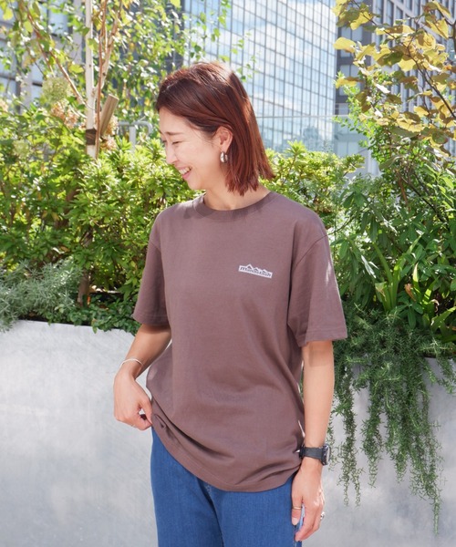 MANASTASH（マナスタッシュ）の「MANASTASH/マナスタッシュ W's BACK LOGO TEE ウィメンズ　バックロゴTシャツ（Tシャツ/カットソー・レディース・ホワイト/チャコールグレー/ラベンダー/スモークピンク・MEDIUM）」の11枚目の写真