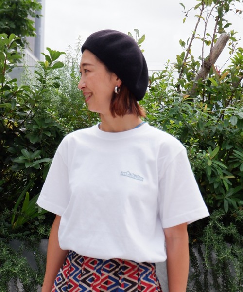 MANASTASH（マナスタッシュ）の「MANASTASH/マナスタッシュ W's BACK LOGO TEE ウィメンズ　バックロゴTシャツ（Tシャツ/カットソー・レディース・ホワイト/チャコールグレー/ラベンダー/スモークピンク・MEDIUM）」の8枚目の写真
