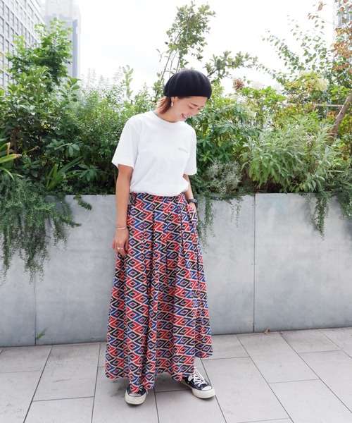 MANASTASH（マナスタッシュ）の「MANASTASH/マナスタッシュ W's BACK LOGO TEE ウィメンズ　バックロゴTシャツ（Tシャツ/カットソー・レディース・ホワイト/チャコールグレー/ラベンダー/スモークピンク・MEDIUM）」の7枚目の写真