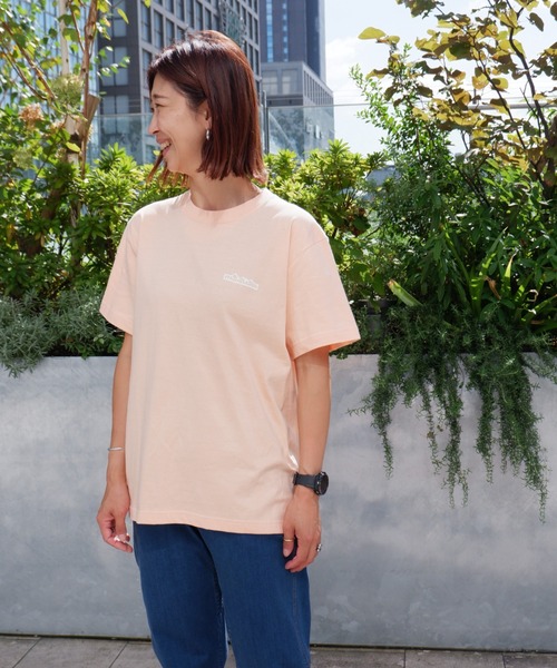 MANASTASH（マナスタッシュ）の「MANASTASH/マナスタッシュ W's BACK LOGO TEE ウィメンズ　バックロゴTシャツ（Tシャツ/カットソー・レディース・ホワイト/チャコールグレー/ラベンダー/スモークピンク・MEDIUM）」の12枚目の写真