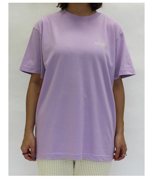 MANASTASH（マナスタッシュ）の「MANASTASH/マナスタッシュ W's BACK LOGO TEE ウィメンズ　バックロゴTシャツ（Tシャツ/カットソー・レディース・ホワイト/チャコールグレー/ラベンダー/スモークピンク・MEDIUM）」の14枚目の写真