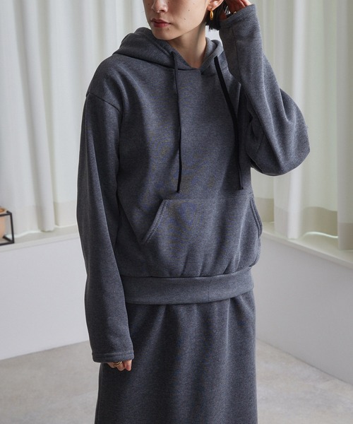 ECRIRE（エクリール）の「スウェットセットアップ（セットアップ・レディース・オレンジ/ライトグレー/ブラック/グレー・M）」の20枚目の写真