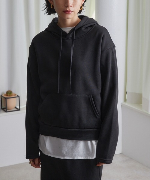 ECRIRE（エクリール）の「スウェットセットアップ（セットアップ・レディース・オレンジ/ライトグレー/ブラック/グレー・M）」の22枚目の写真