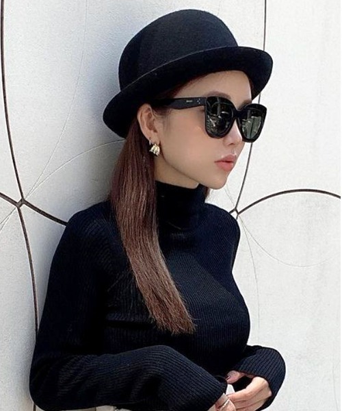 EIMY ISTOIRE（エイミーイストワール）の「ボーラーハット（ハット・レディース・ブラック・FREE）」の4枚目の写真