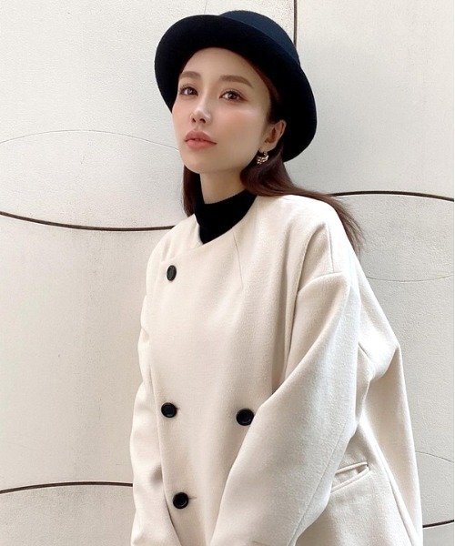 EIMY ISTOIRE（エイミーイストワール）の「ボーラーハット（ハット・レディース・ブラック・FREE）」の14枚目の写真